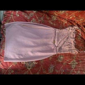 Light pink color dress